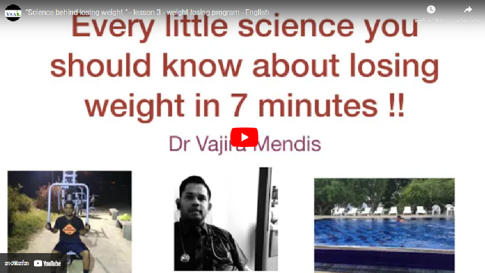 10) science behind losing weight