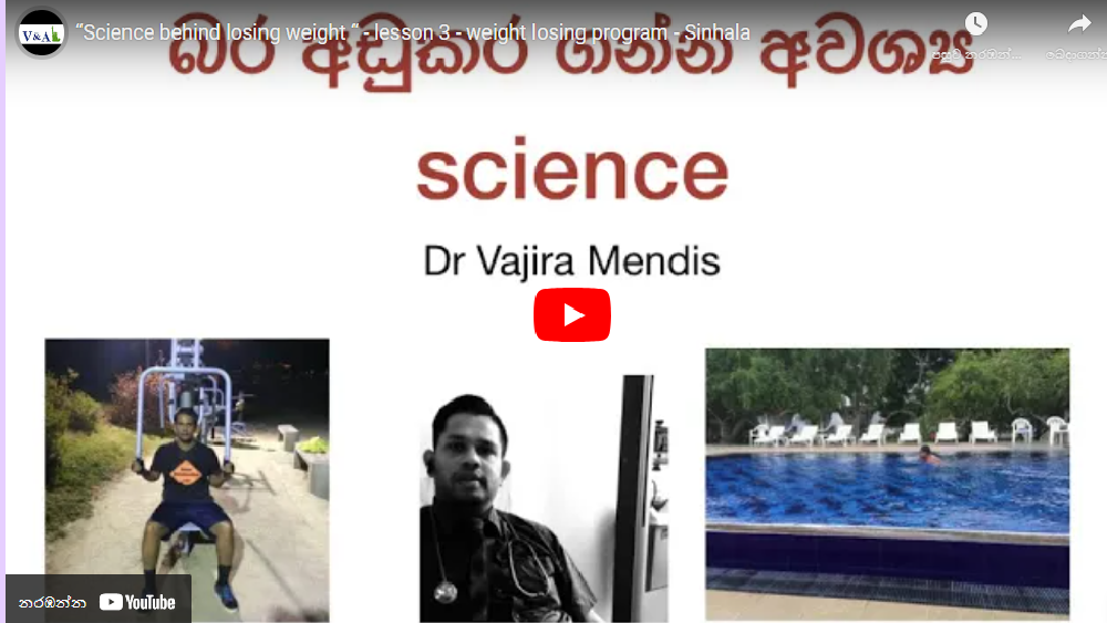 12) බර අඩුකර ගැනිමේ විද්‍යාව