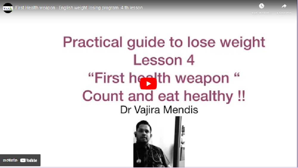 7) count and eat healthy